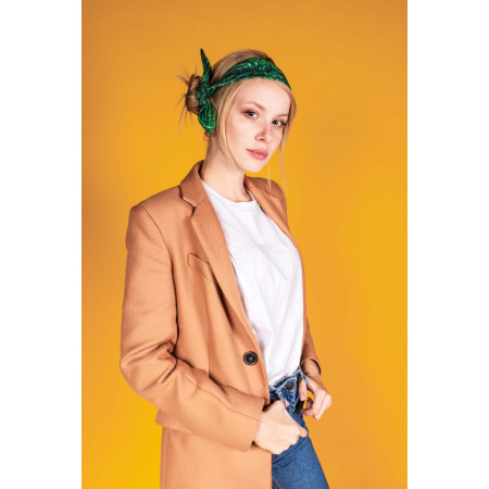 Opaska damska pin up Palmy