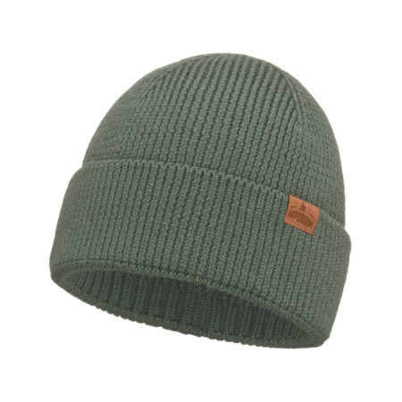 Czapka wełniana Merino dla dziecka Jasna Khaki