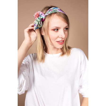 Opaska damska pin up Zawilce