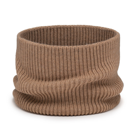 Komin wełniany merino Camel