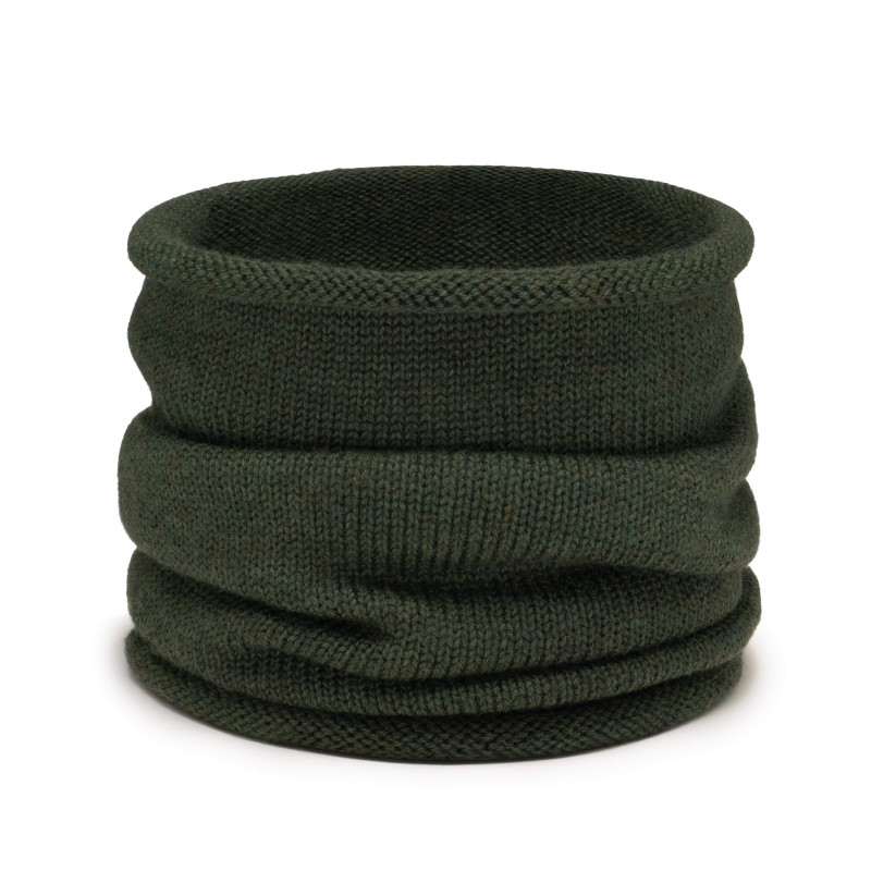 Komin wełniany Merino damski Milano Khaki