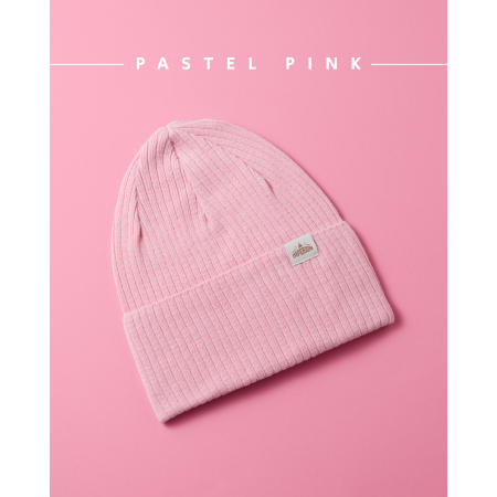 Czapka wiosenna dla dziewczynki Pastel Pink