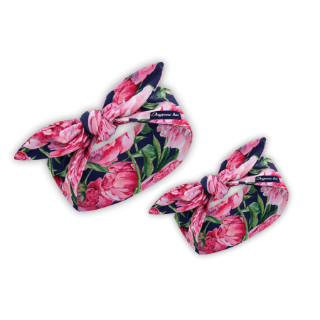 Zestaw opasek Pin Up Mama Córka Peonie