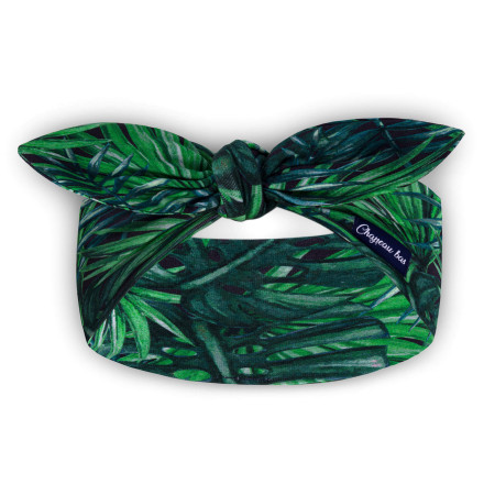 Opaska damska pin up Palmy