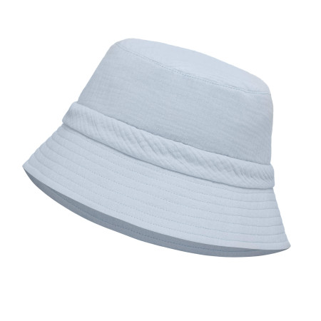 Kapelusz męski muślinowy bucket hat Chłodny Błękit